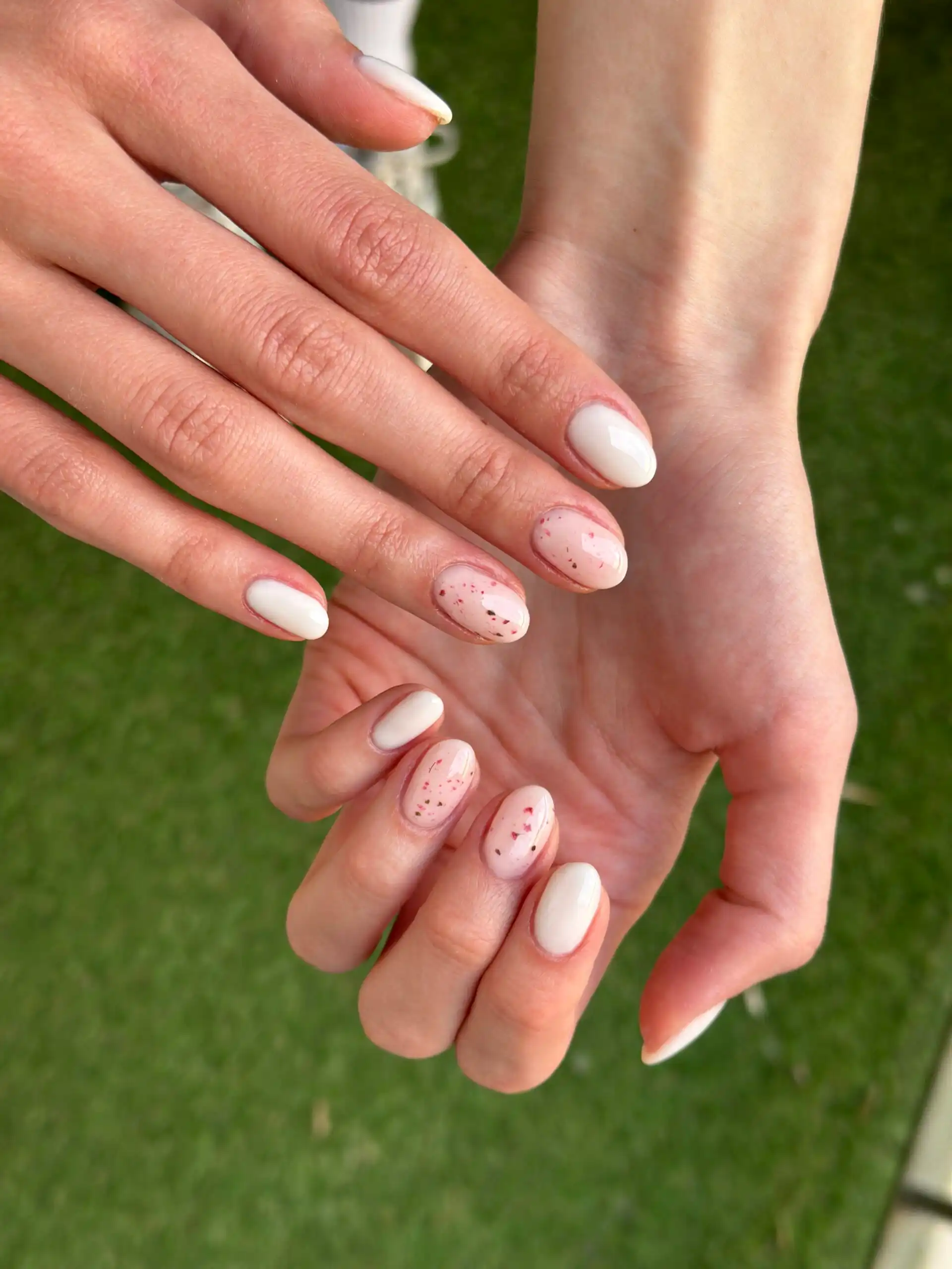 Gel ojačanje prirodnog nokta sa nail art, KTBeauty
