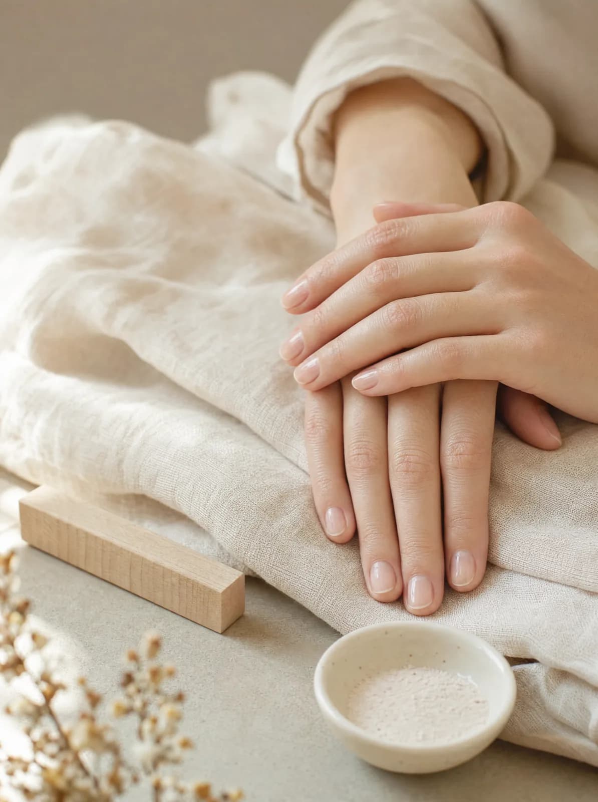 Japanski manikir, prirodan sjaj noktiju bez laka, KTBeauty