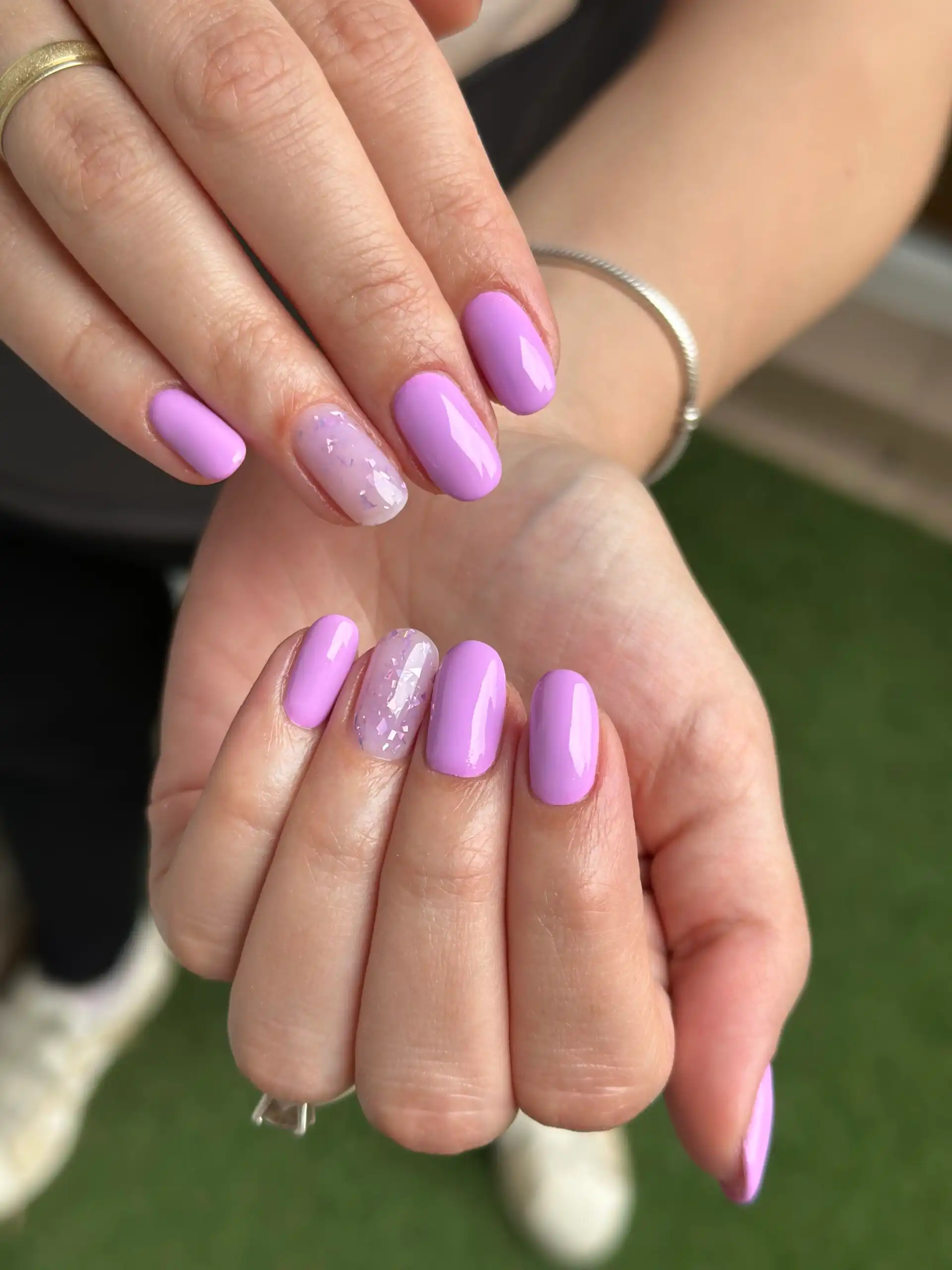 Gel ojačanje - elegant nude oval, KTBeauty